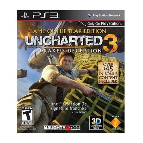 Other - Uncharted 3: Drake's Deception -- Game of the Year Edition (Sony PlayStation‎ 3,